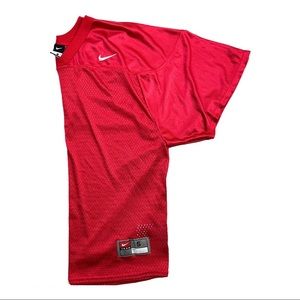 Nike Unisex Red NylonMesh Football Jersey Size S